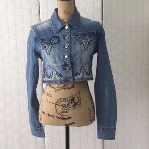Girls Richcow Jean Company Jacket size XL very nice style   #314
